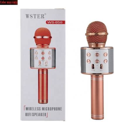 jorugo J1455 PLUS(WS858) BLUETOOTH WIRLESSMic Color may vary (Pack of 1) Microphone