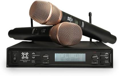 Xtreme Acoustics XAB02G Professional UHF Wireless Handheld Dual Channel Microphone System Microphone