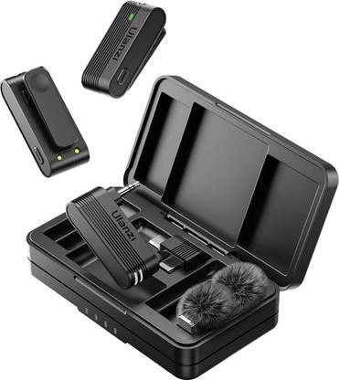 HIFFIN ULANZI A100 Wireless Lavalier Microphone Lapel Mic for Camera and Phone Microphone