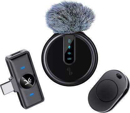 Kreo GoRec nine16 DOTS Wireless Bluetooth Mic for YouTube, Vlogging & Mobile Content Microphone