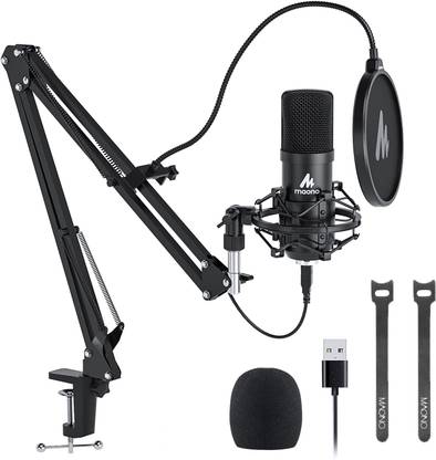 MAONO AU-A04 Condenser Microphone Kit (Black) Microphone