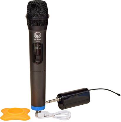 KH Wireless Microphone with Receiver Cordless Handheld Mic System Microphone