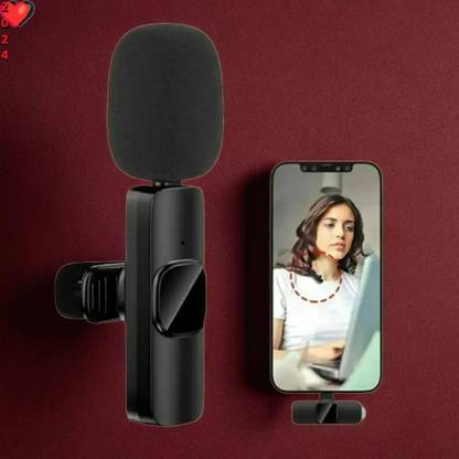 Shamsa Bluetooth Microphone for Vlogs – Type C Phones and I Fhones Microphone