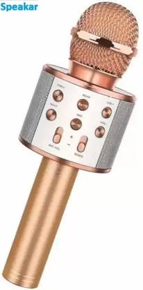 Nilesawar Q90 MIC12(Bluetooth Speaker) Audio Recording and Karaoke Feature Microphone Microphone