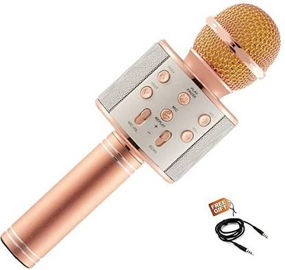 Seraphic Bluetooth Mic Wireless Handheld Karaoke Microphone Mike Microphone
