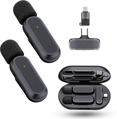 WRADER Wireless Collar Mic for Interviews Youtube Microphone
