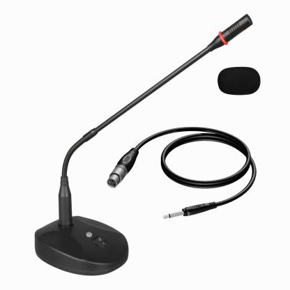 MX Flexible Gooseneck Table Top Conference Microphone with inbuilt Attention Bell D-26 Microphone