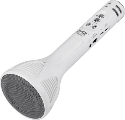 MZ M802 (KARAOKE MIC WITH SPEAKER) Rechargeable FM Radio 5 Voice Changer Microphone
