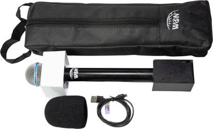 WON BRAND bluetooth mic id wireless recording mic with fix id fix mic 14 inch height Microphone