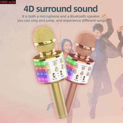 Bymaya J906 ADVANCE(WS858) HandheldSpeaker&Mic Color may vary (Pack of 1) Microphone