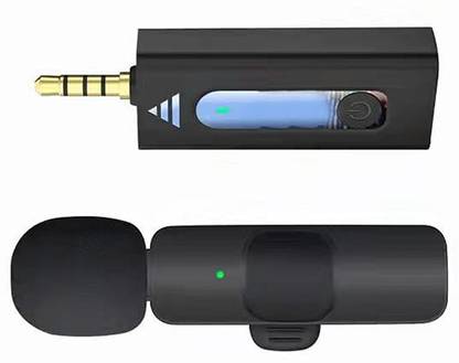 MOBIZAC Wireless Mic for Vlogger Youtubers Digital Content Creators Reels Makers and Youtube Channel Microphone