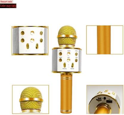Bygaura J1454 PRO(WS858) HandheldSpeaker&Mic Color may vary (Pack of 1) Microphone
