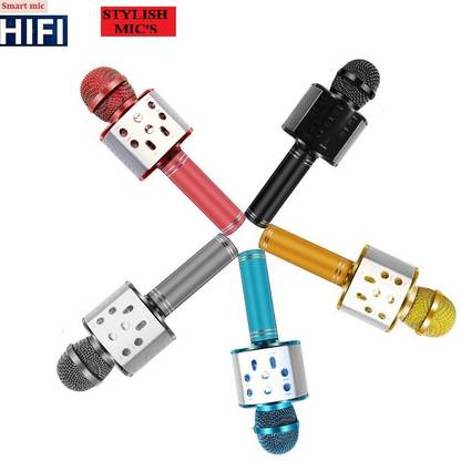 jorugo S658 MAX WS858MICROPHONE Handheld MIC& SPEAKER COLOR MAY VARY (PACK OF 1) Microphone