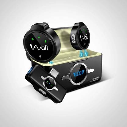 AIWaft 48kHz/24bit Audio Noise Reduction 2.0 100m Range 10 Hrs Working Time Wireless Microphone