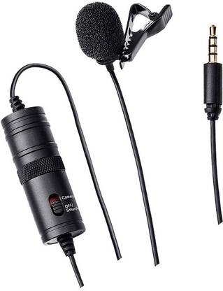 hirdesh By-M1 3.5mm Mic with 1/4" Adapter for Smartphones/DSLR/Camcorders93 Microphone