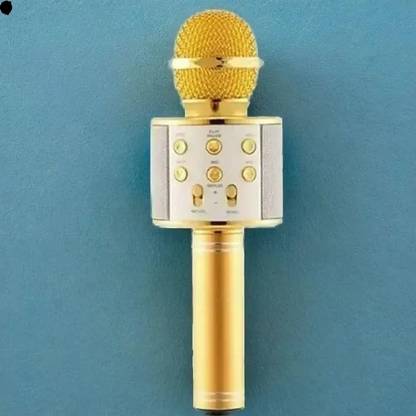 Ziddjeet A760 Ws858 Heavy Quality 8 Hours play time(KARAOKE MIC WITH SPEAKER) Microphone