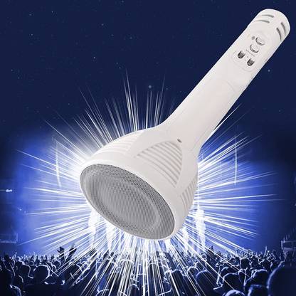 Acesquare Wireless Mic For Singing (White) Microphone