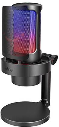 Fifine (Refurbished)Ampligame A8 RGB Condenser USB Gaming Microphone