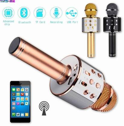 Bashaam J2356 MAX(WS858) HandheldSpeaker&Mic Color may vary (Pack of 1) Microphone