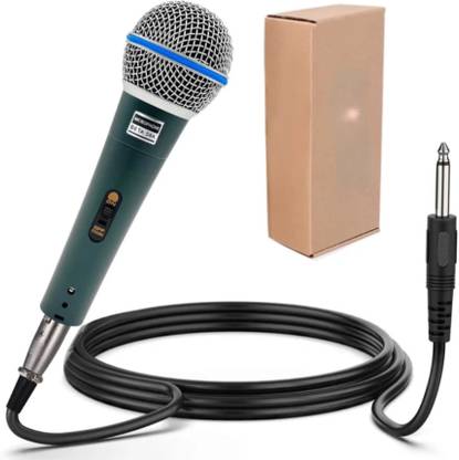 fire turtle Beta 58A Unidirectional Auxiliary Dynamic Vocal Microphone Karaoke Speaker Mic Microphone
