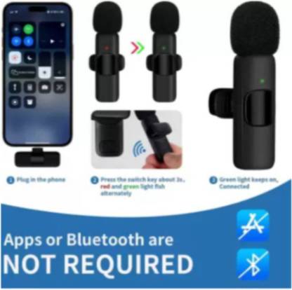 YAROH DFK-K8 Type-c Interface Bluetooth Wireless Dual Lavalier Microphone Microphone