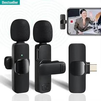 jorugo Z636 K9 Wireless Noise Cancellation Lapel MicrophoneBest Qualtiy Recording Microphone