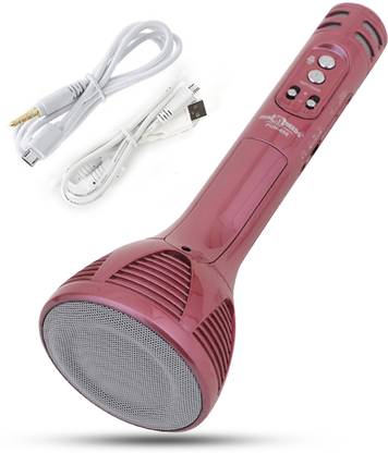 Pick Ur Needs Karaoke Wireless Mic Bluetooth Microphone Speaker With Recording+USB+FM Radio Microphone