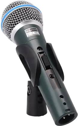 IMAGINEA Beta 58S Microphone, Single Element Supercardioid Dynamic Mic for Stage, Studio Microphone