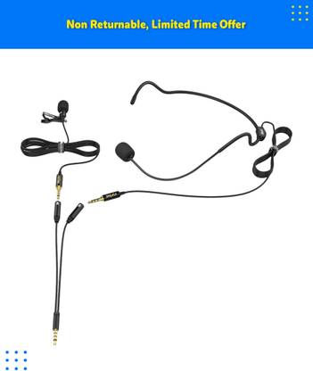 Fifine C1 Plug and Play Wired Collar Microphone Compatible with Smarphone, Laptop & PC