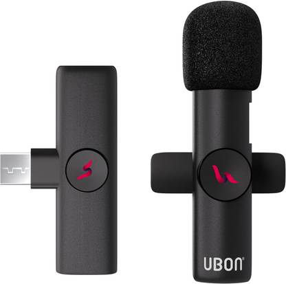 Ubon CM-440 Wireless Collar Mic for Type-C Devices Youtuber, Podcast, Vlogging Microphone