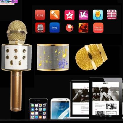 jorugo J2326 MAX(WS858) HandheldSpeaker&Mic Color may vary (Pack of 1) Microphone