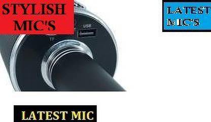 Bashaam S508 MAX WS858MICROPHONE Handheld MIC& SPEAKER COLOR MAY VARY (PACK OF 1) Microphone