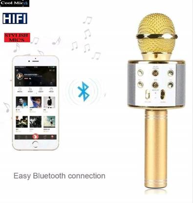 Jocoto S1952 PRO WS858MICROPHONE Handheld MIC& SPEAKER COLOR MAY VARY (PACK OF 1) Microphone