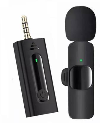 DigiClues K35 Single Wireless Mic for Vlog/Recording/Youtube DSLR, Camera And BT Speaker Microphone