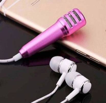 GUGGU EDX_657O_ Karaoke Singing Microphone Compatible with all smart & IOS devices Microphone