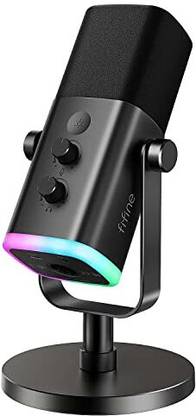 Fifine AM8 Dynamic Microphone for Podcast Recording/PC Computer Gaming Streaming Mic Microphone