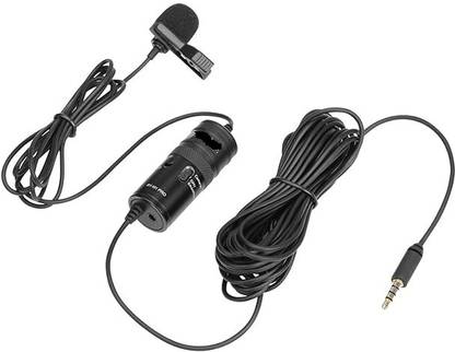 shivrahm enterprises BOYA BY-M1 Pro Universal Lavalier Microphone for Smartphones, DSLRs, Camcorders Microphone