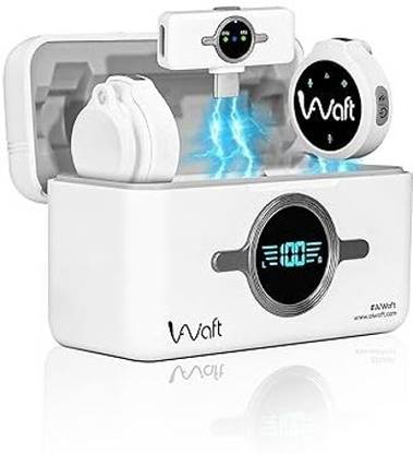 AIWaft 48kHz/24bit Audio Noise Reduction 2.0 100m Range 10 Hrs Working Time Wireless Microphone