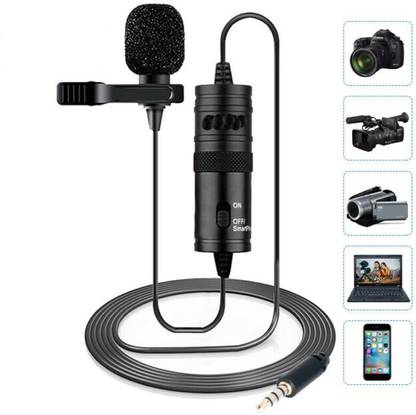 GLICXOY Universal Mic for Youtubers Microphone for Smartphone, DSLR, Voice Recording New Microphone