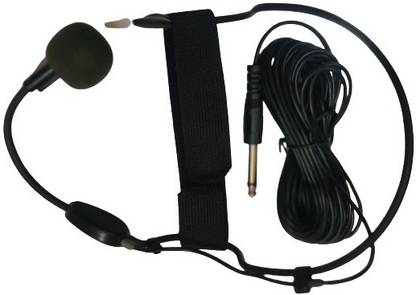 Daz Cam Headband Mic can be connected to amplifier direct 3.5mm Unidirectional Lapel Mic Microphone