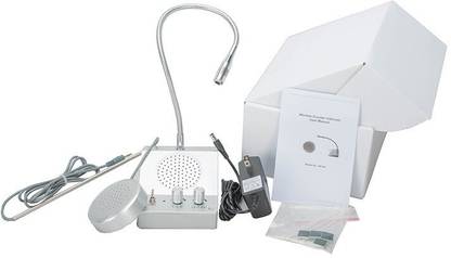 SESTRANGER 2 Way Microphone with Speaker for Counter Communication 3A Counter Microphone