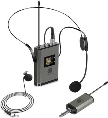 Digimore D-345 UHF Wireless Headset Microphone for Wedding, DJ Party, Vlogging Microphone