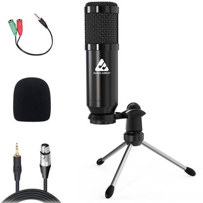 Audio Array XLR to 3.5mm Condenser Kit Microphone
