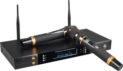 Digimore D-330 Dual Wireless Dynamic Microphone System UHF Audio Set with XLR Microphone