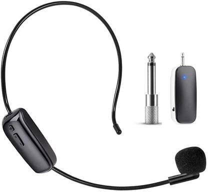 AMG Music Wireless Headset Microphone for Clear Audio Recording and Streaming Speech Stage Microphone