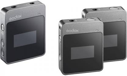 GODOX MoveLink M2 2.4GHz Wireless Microphone for Vlogger/Youtuber/Speakers /nterviewer Microphone