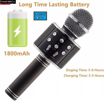 Jocoto S1509 PLUS WS858WIRLESS Handheld MIC& SPEAKER COLOR MAY VARY (PACK OF 1) Microphone