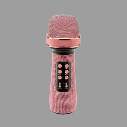 VRJTEC Portable Bluetooth Karaoke Mic with Speaker, new Advance Features Microphone