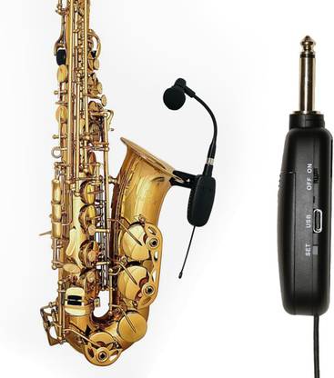 Xtreme Acoustics XAWLSAX01 UHF Wireless Saxophone Condenser Microphone System Microphone