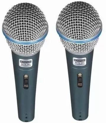 WON Microphone Beta 58A Dynamic Cardioid Vocal MultiPurpose Mic with 12 Ft XLR Cable Microphone